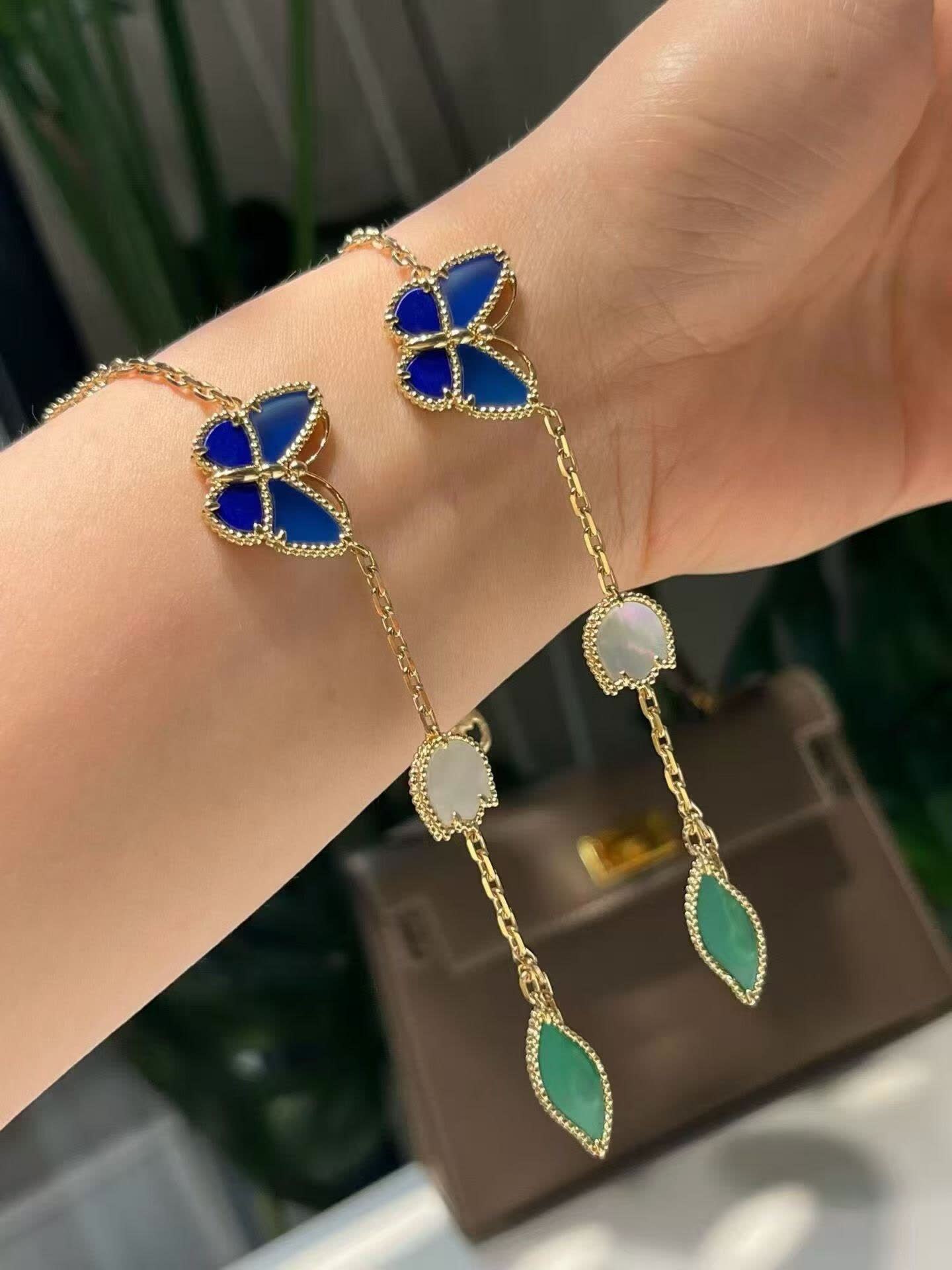 Van Cleef & Arpels Alhambra Butterfly Earrings